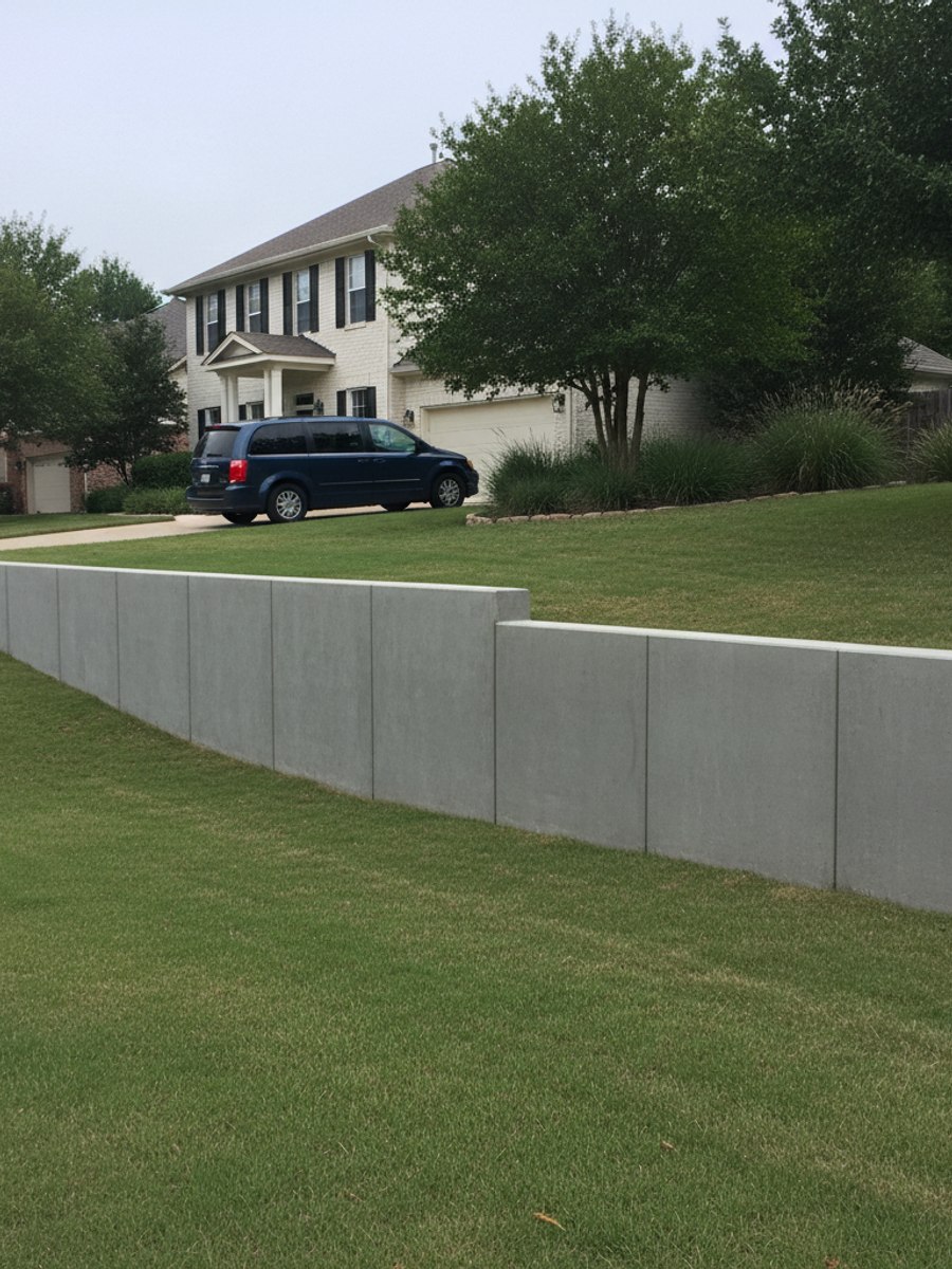 Concrete Sidewalks completed by All Star Concrete Company in Richardson, TX