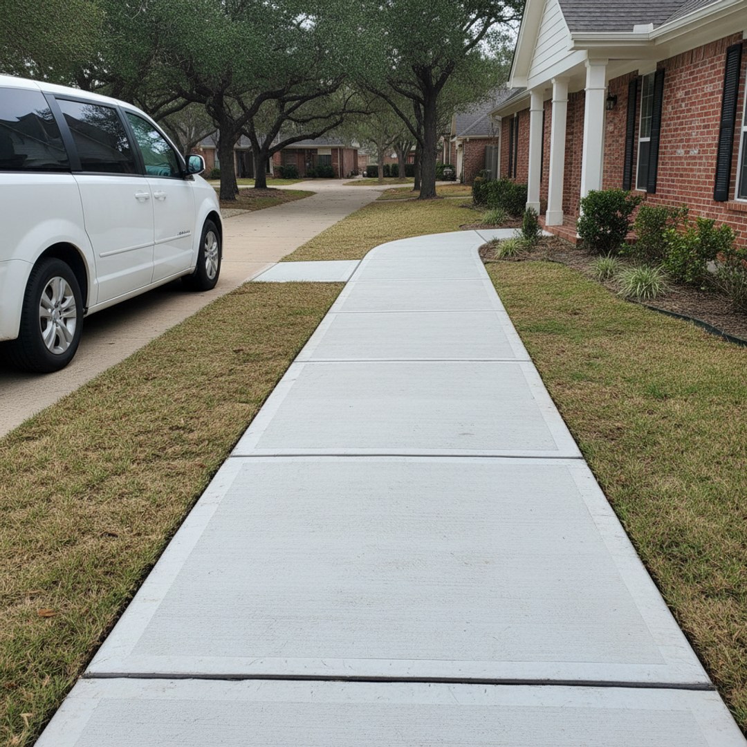 Concrete Repair completed by All Star Concrete Company in Plano, TX