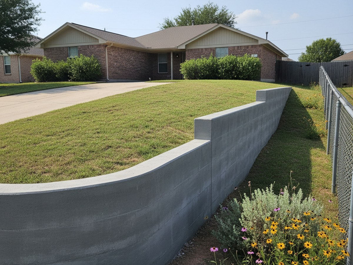 Concrete Sidewalks completed by All Star Concrete Company in Mesquite, TX