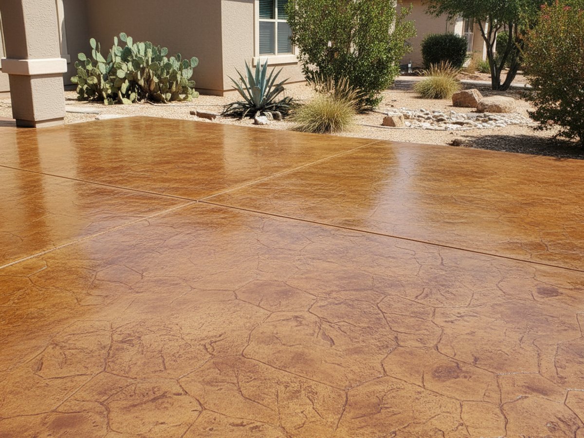Concrete Pool Decks completed by All Star Concrete Company in Wylie, TX